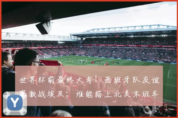 世界杯前最终大考！西班牙队友谊赛激战埃及：谁能搭上北美末班车？